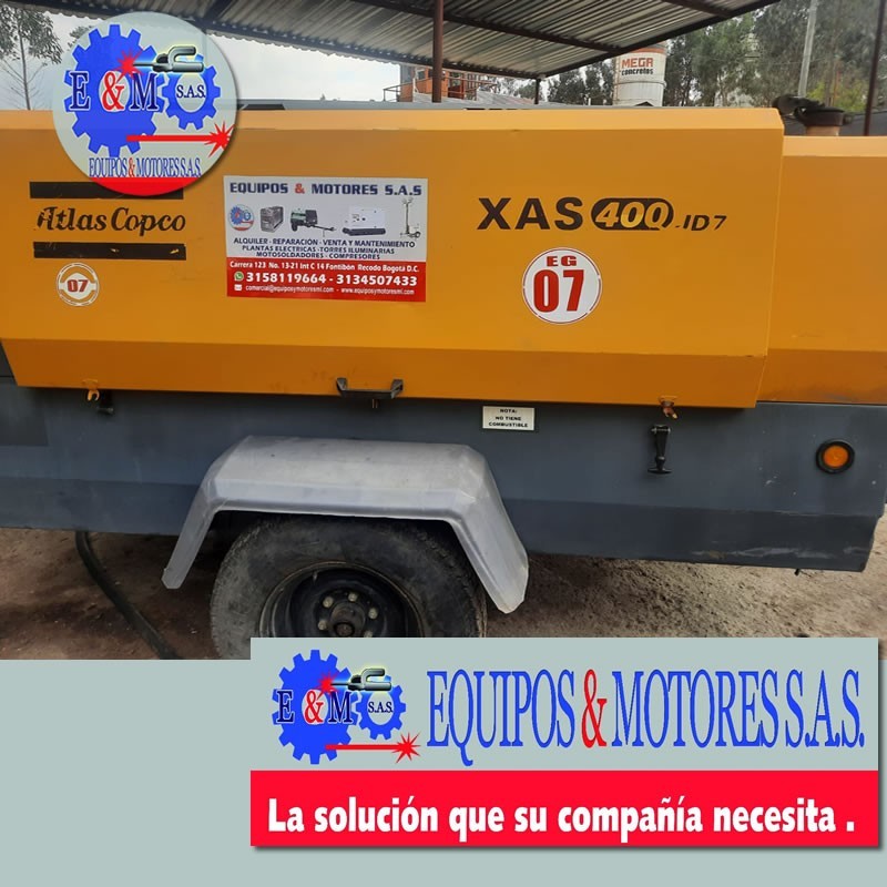 Alquiler compresor para demoliciones