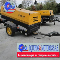Alquiler compresor para demoliciones XAS 67